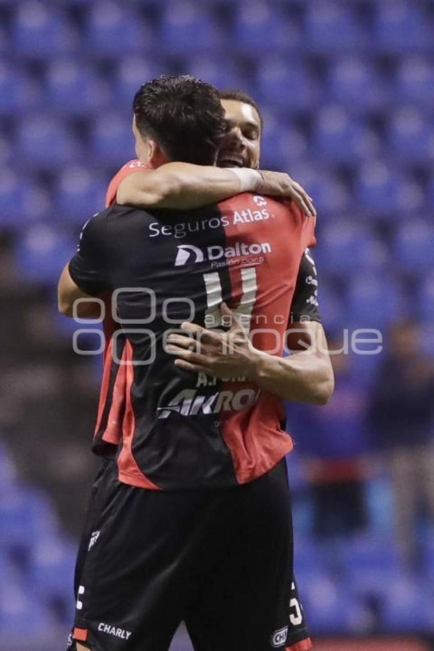 FÚTBOL . CLUB PUEBLA VS ATLAS