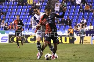 FÚTBOL . CLUB PUEBLA VS ATLAS
