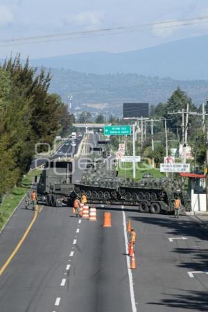 TLAXCALA . ZONA MILITAR