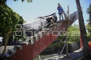 PUENTE PEATONAL . CENHCH