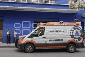 ATROPELLADA . TRANSPORTE PÚBLICO