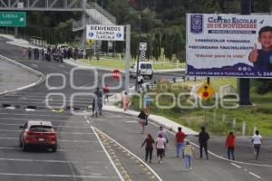 TLAXCALA . BLOQUEO LIBRAMIENTO