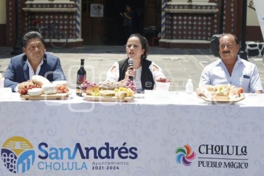 SAN ANDRÉS CHOLULA . FERIA DEL QUESO