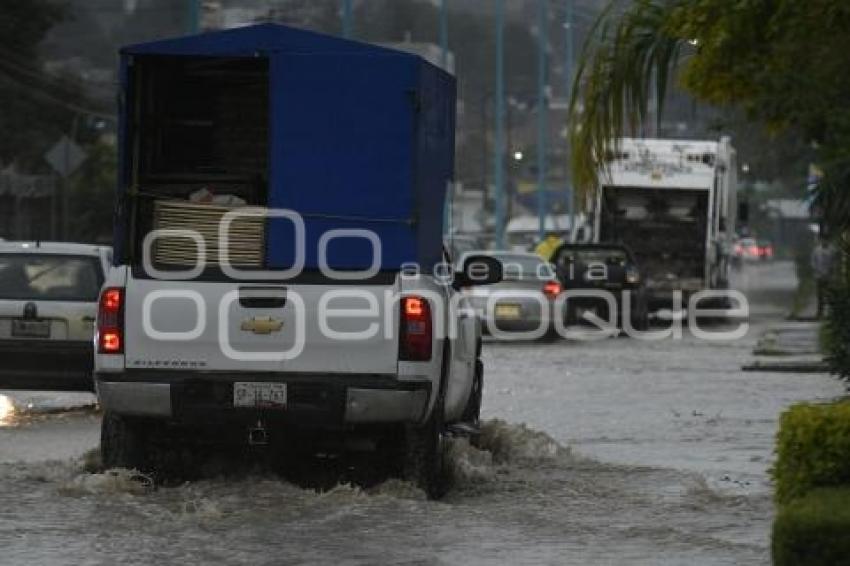TLAXCALA . INUNDACIÓN ACUITLAPILCO