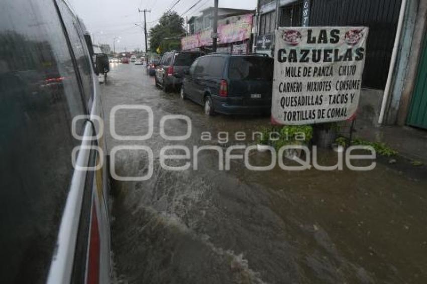 TLAXCALA . INUNDACIÓN ACUITLAPILCO