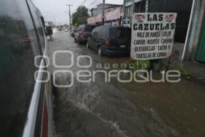 TLAXCALA . INUNDACIÓN ACUITLAPILCO
