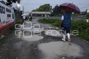 TLAXCALA . AFECTACIONES LLUVIA