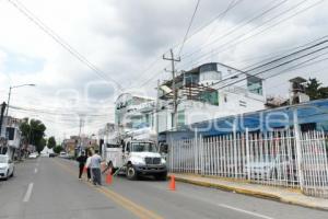 TLAXCALA . BLOQUEO POBLADORES CUAUHTLA