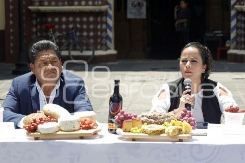 SAN ANDRÉS CHOLULA . FERIA DEL QUESO