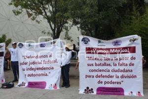 REFORMA JUDICIAL . PROTESTA