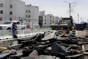 PERIFÉRICO ECOLÓGICO . REDUCCIÓN DE CARRIL