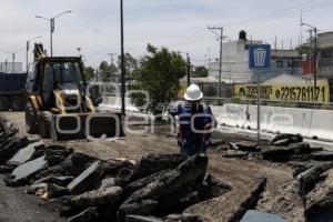 PERIFÉRICO ECOLÓGICO . REDUCCIÓN DE CARRIL