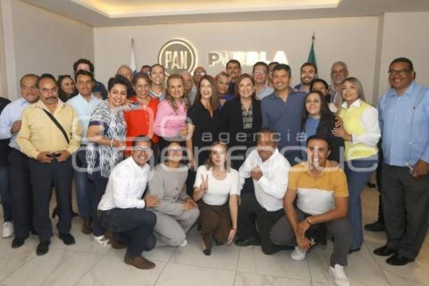 PAN . REUNIÓN XÓCHITL GÁLVEZ