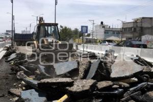 PERIFÉRICO ECOLÓGICO . REDUCCIÓN DE CARRIL