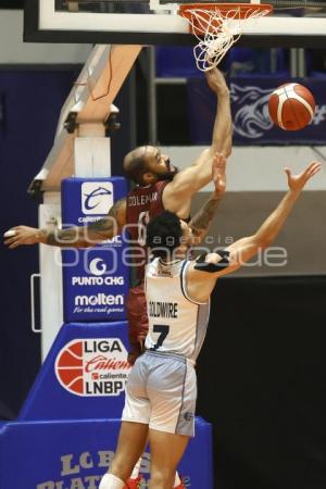BALONCESTO . LOBOS VS PLATEROS
