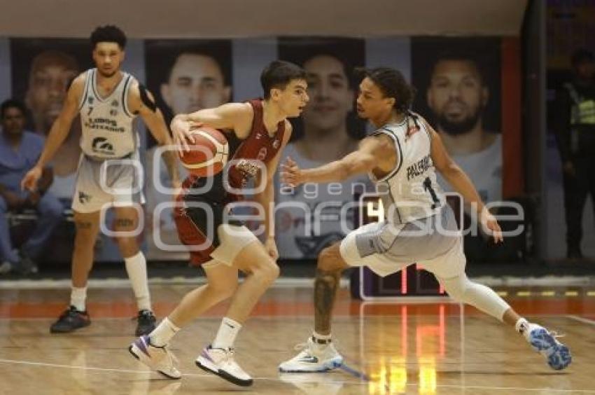 BALONCESTO . LOBOS VS PLATEROS