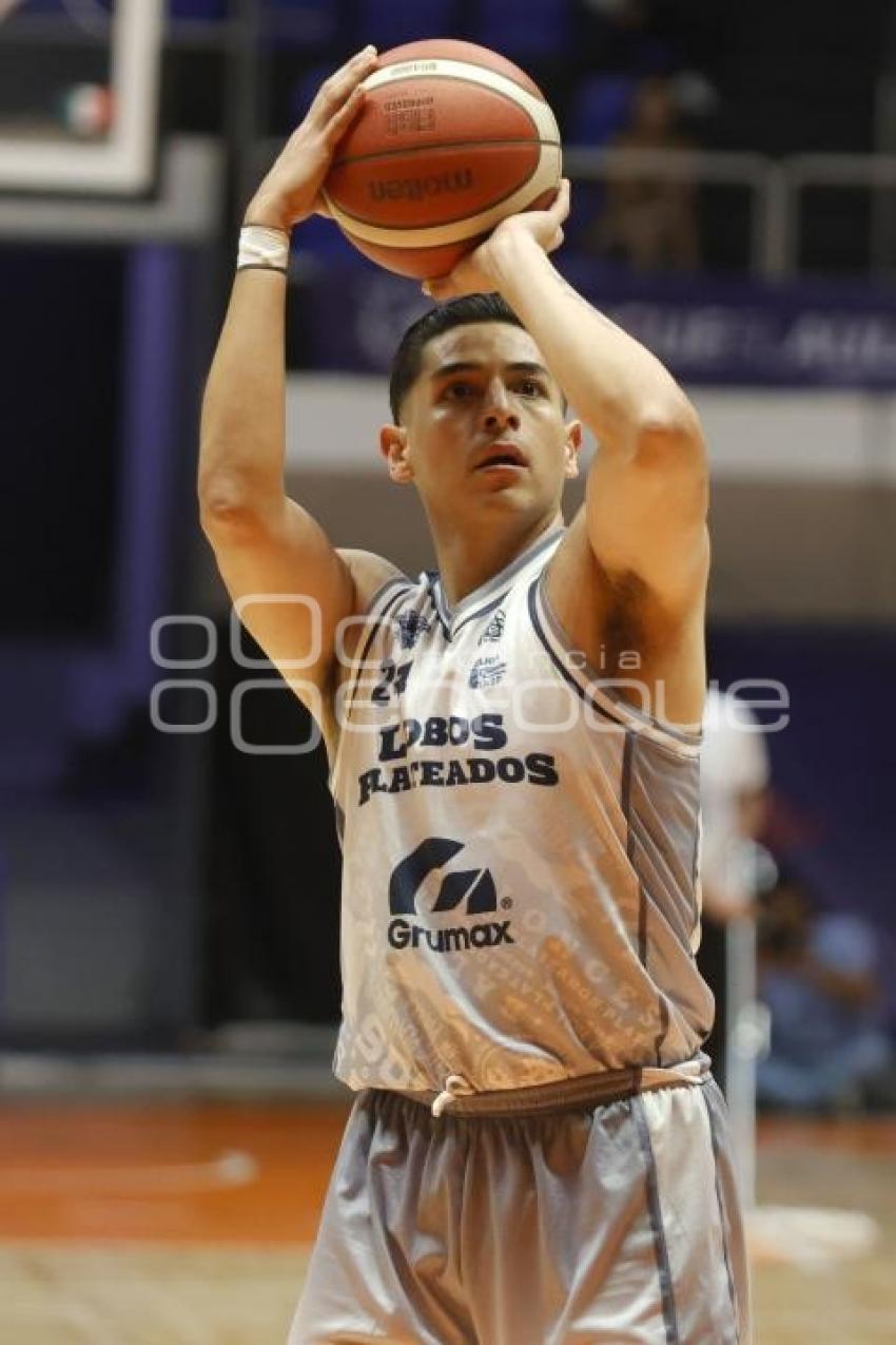 BALONCESTO . LOBOS VS PLATEROS