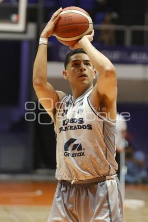 BALONCESTO . LOBOS VS PLATEROS