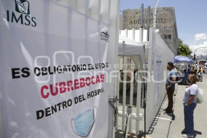 IMSS . USO DE CUBREBOCAS