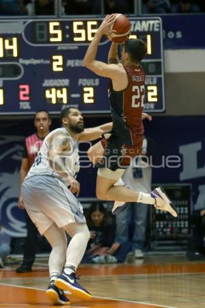 BALONCESTO . LOBOS VS PLATEROS