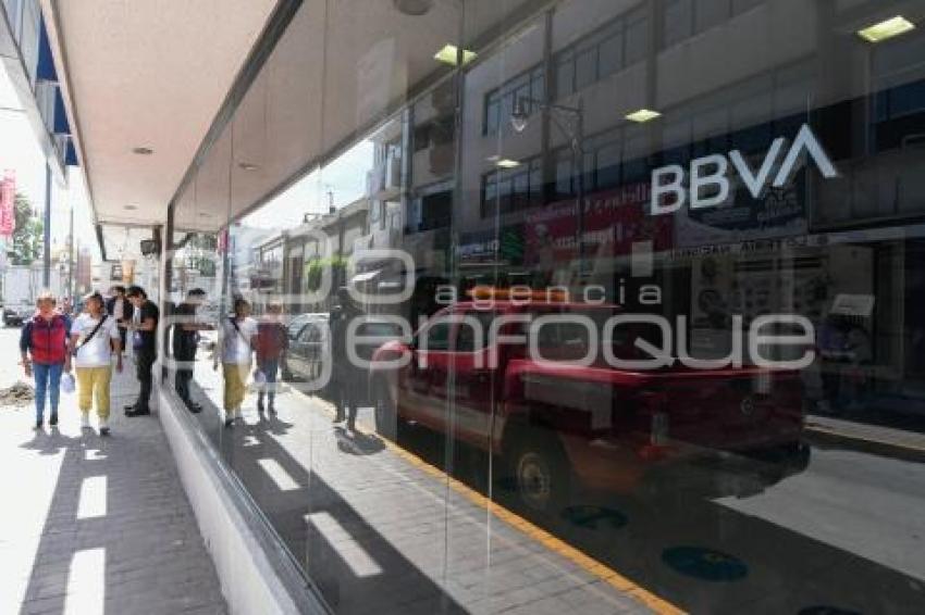 TLAXCALA . CIERRE DE BANCO
