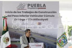 GOBIERNO ESTATAL . INICIO DE OBRA