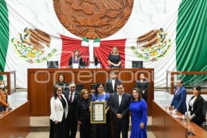 TLAXCALA . RECONOCIMIENTO EMBAJADORA