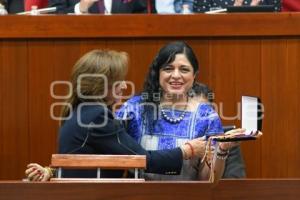 TLAXCALA . RECONOCIMIENTO EMBAJADORA