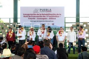 ATLIXCO . RUTA DE EVACUACIÓN