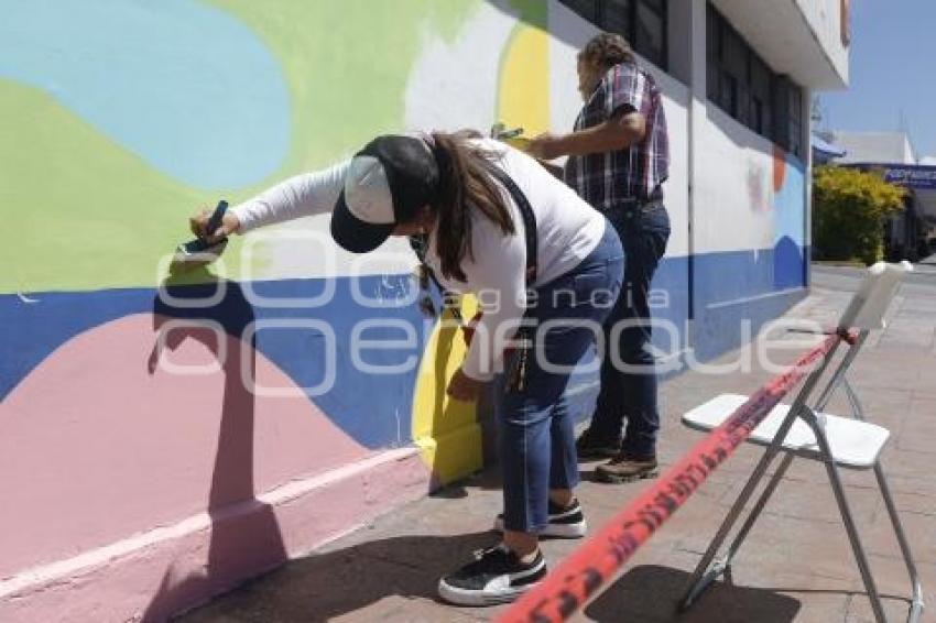 MURAL . VOZ DE LOS DESAPARECIDOS