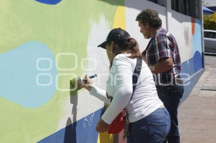 MURAL . VOZ DE LOS DESAPARECIDOS