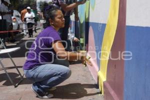 MURAL . VOZ DE LOS DESAPARECIDOS