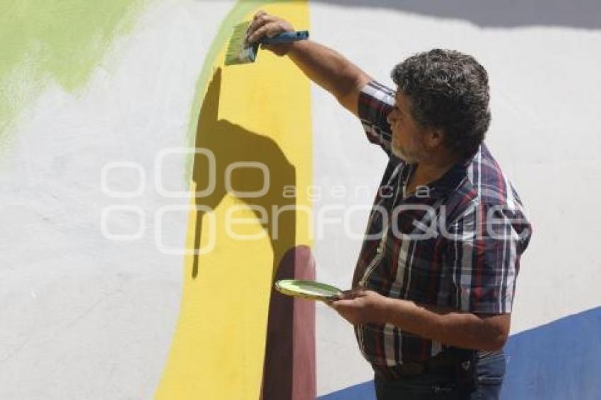 MURAL . VOZ DE LOS DESAPARECIDOS
