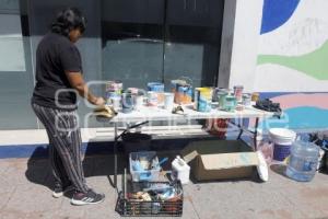 MURAL . VOZ DE LOS DESAPARECIDOS