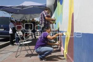 MURAL . VOZ DE LOS DESAPARECIDOS