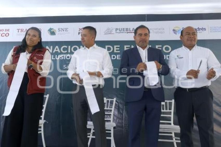 SAN ANDRÉS CHOLULA . FERIA DE EMPLEO