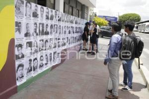 MURAL . VOZ DE LOS DESAPARECIDOS