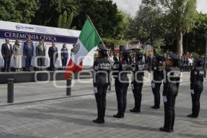 SAN ANDRÉS CHOLULA . CEREMONIA CÍVICA