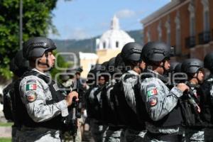 TLAXCALA . IZAMIENTO DE BANDERA