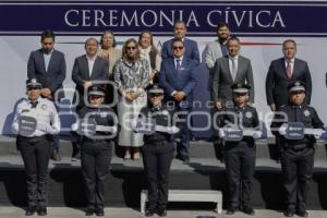 SAN ANDRÉS CHOLULA . CEREMONIA CÍVICA
