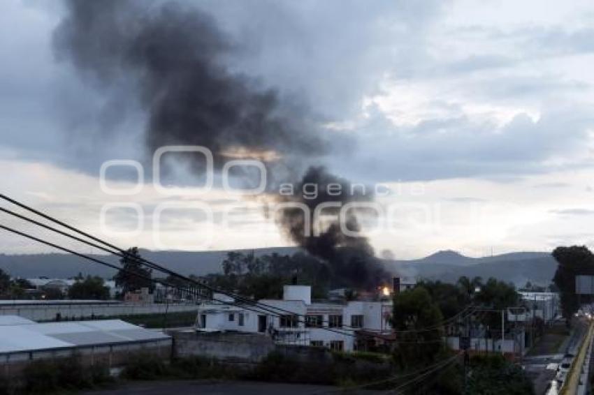 INCENDIO BODEGA