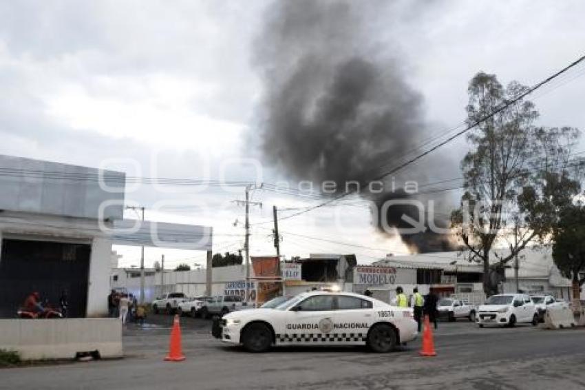 INCENDIO BODEGA