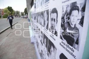 MURAL . VOZ DE LOS DESAPARECIDOS
