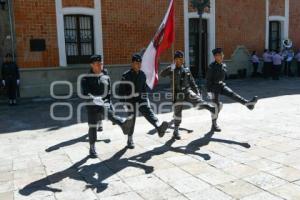 TLAXCALA . IZAMIENTO DE BANDERA