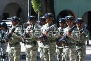 TLAXCALA . IZAMIENTO DE BANDERA