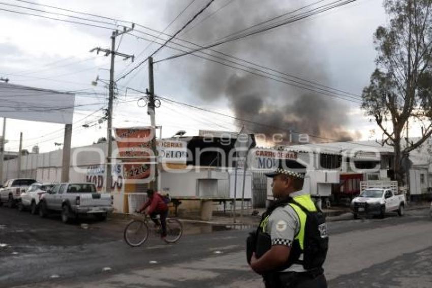 INCENDIO BODEGA