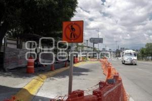 VIADUCTO ELEVADO . CIERRE PARCIAL