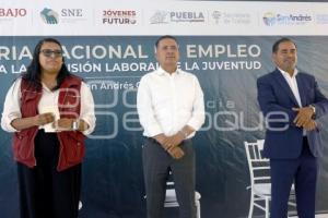 SAN ANDRÉS CHOLULA . FERIA DE EMPLEO