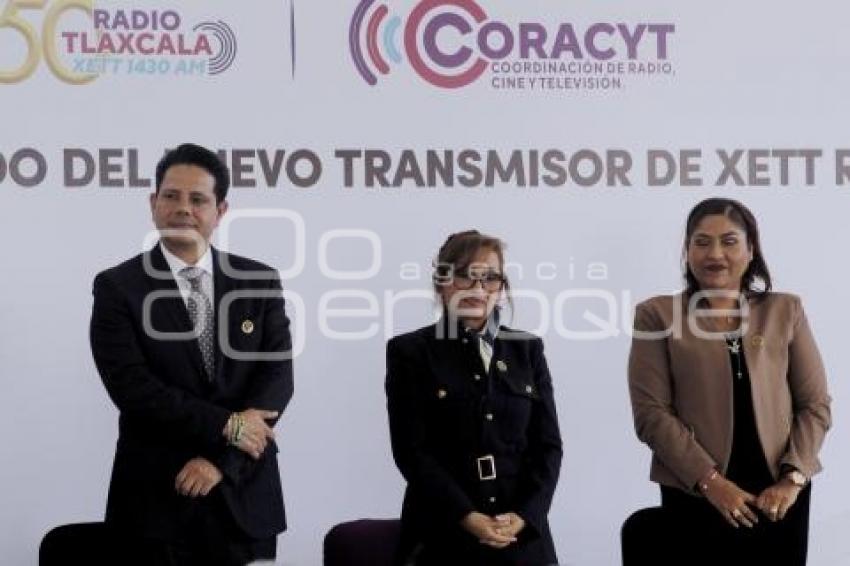 TLAXCALA . NUEVO TRANSMISOR RADIO
