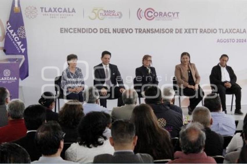 TLAXCALA . NUEVO TRANSMISOR RADIO